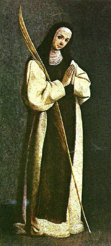 Francisco de Zurbaran martyred hieronymite nun china oil painting image